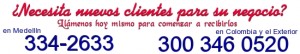 Re-direccionamiento de Clientes en Colombia 334-2633 / 3003460520